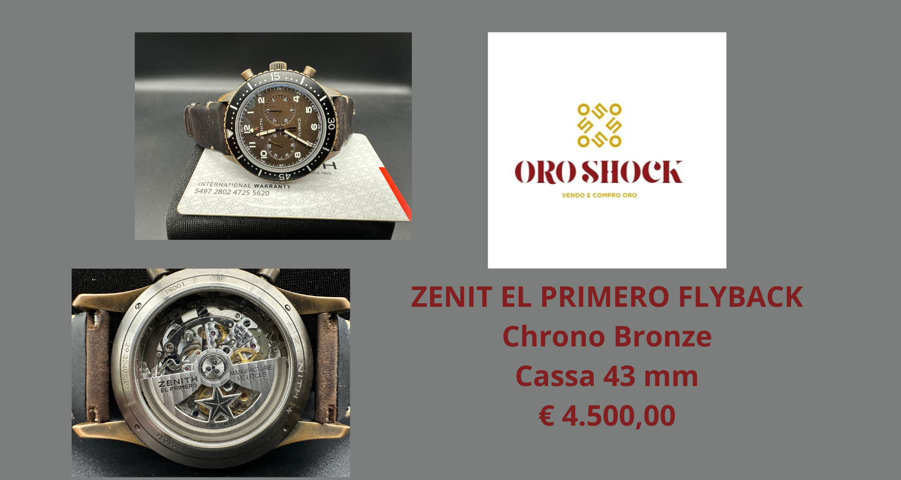 Il coupon di COMPRO ORO  di Petrosillo Daniele su Fidelity&Co
